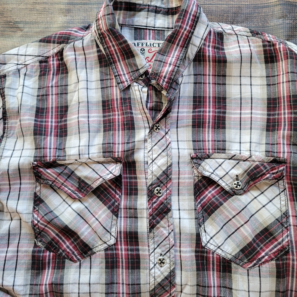 Affliction Button-up - Picture 7 of 8